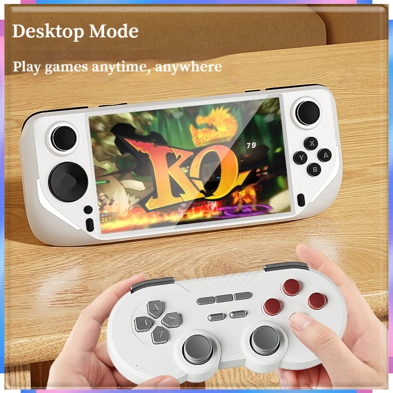 

New E6 Handheld Game Console 5-Inch Ips Full Screen 60hz High Refresh Rate Electronic Sports Game Console Arcade Console Psp