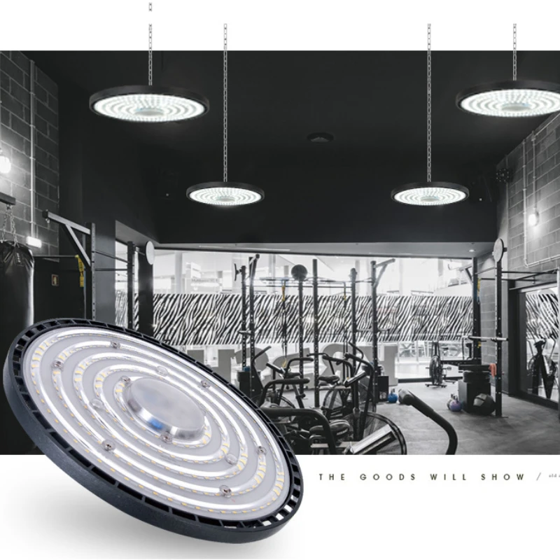 

Industrial Factory Floodlight Park Stadium Warehouse UFO Flying Saucer Light Workshop Factory Lighting Chandelier