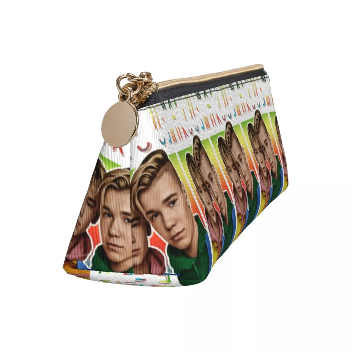 Marcus Martinus Pencil Case 2024 Eurovisioned Large Pen Box Girls Boys PU Leather Cute School Pencil Cases Stationery Organizer