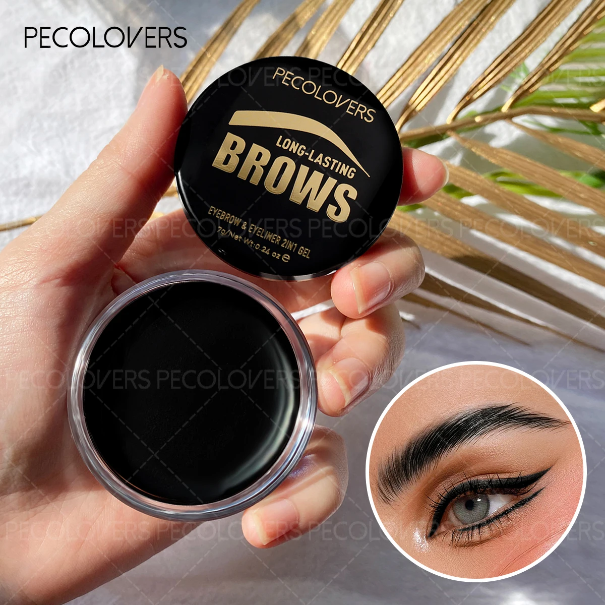 Long Lasting 3D Eyebrow Styling Cream Makeup Natural Quick-drying Wild Brow Pomade Setting Gel Wax Eyebrow Cosmetics