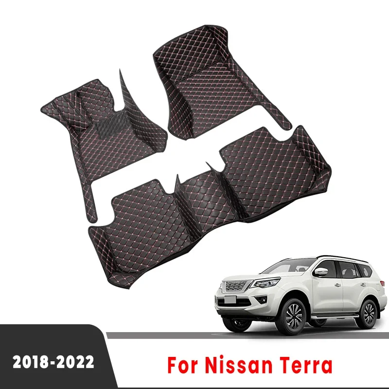 

Car Floor Mats Trunk Carpets For Nissan Terra 2022 2021 2020 2019 2018 Foot Pads Custom Auto Interior Accessories Parts Covers