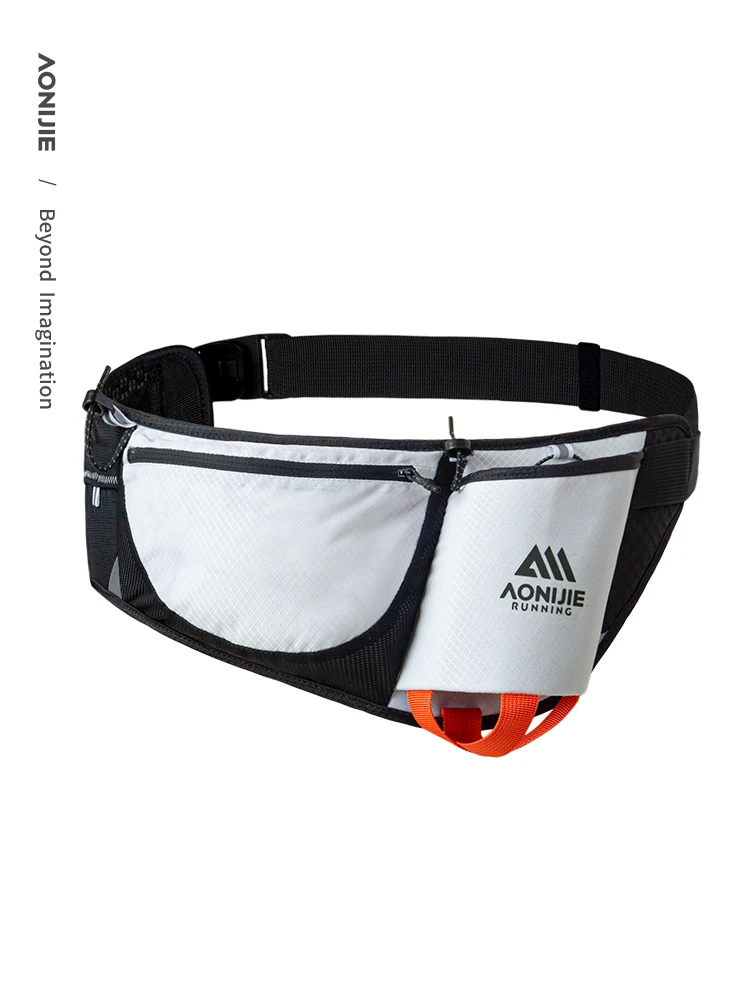 AONIJIE W8119 Unisex Outdoor Waist Bag Sports Belt Fanny Pack Can Hold 450ML Bottle For Running Marathon Walking Gym