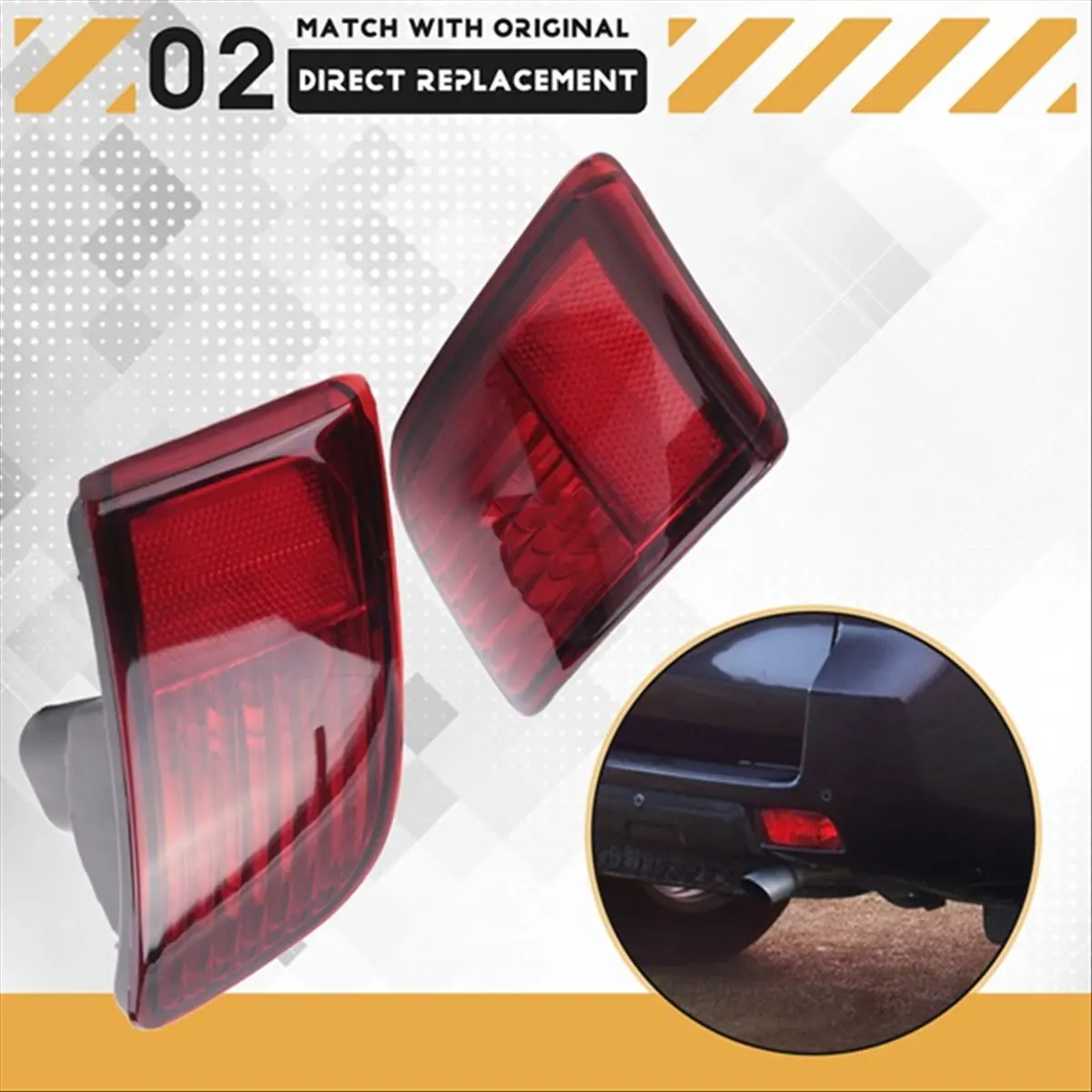 for Toyota Land Cruiser Prado 2002-2009 Rear Light Tail Light Shell Main in Car Light