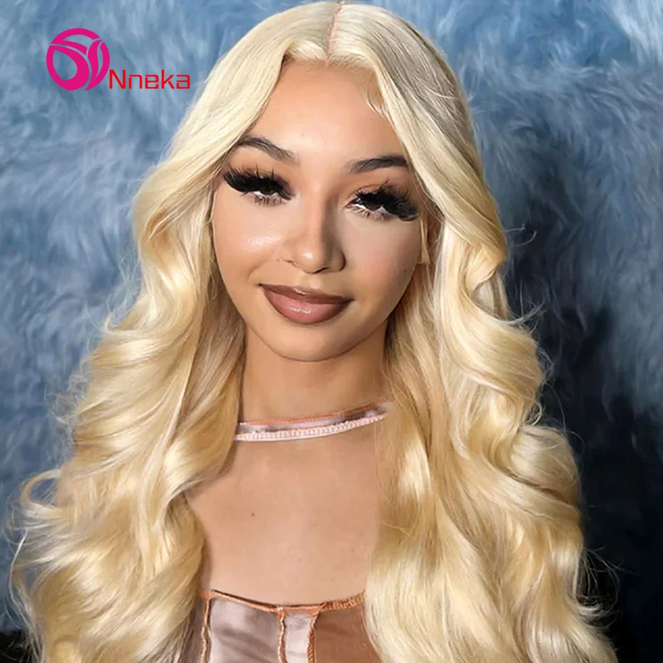 

Blonde 613 Hd Lace Frontal Wig 13x6 13x4 Transparent Hd Lace Front Wig Brazilian 30 38 Inch Body Wave Human Hair Wigs For Women