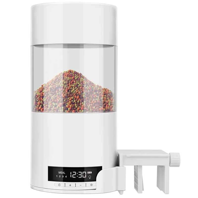 

Household Smart Automatic Fish Feeder Auto Fish Food Timer Feeder Aquarium Tank Timer Feeder Fish Food Dispenser