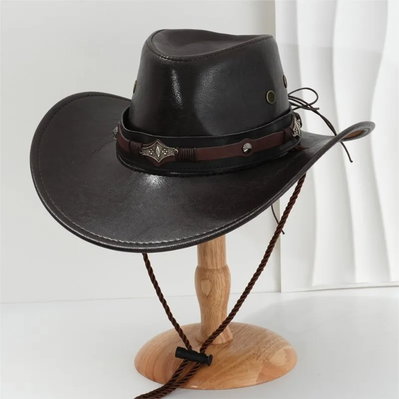 Ethnic style top hat tassel pendant men's and women's versatile hats for music festivals
