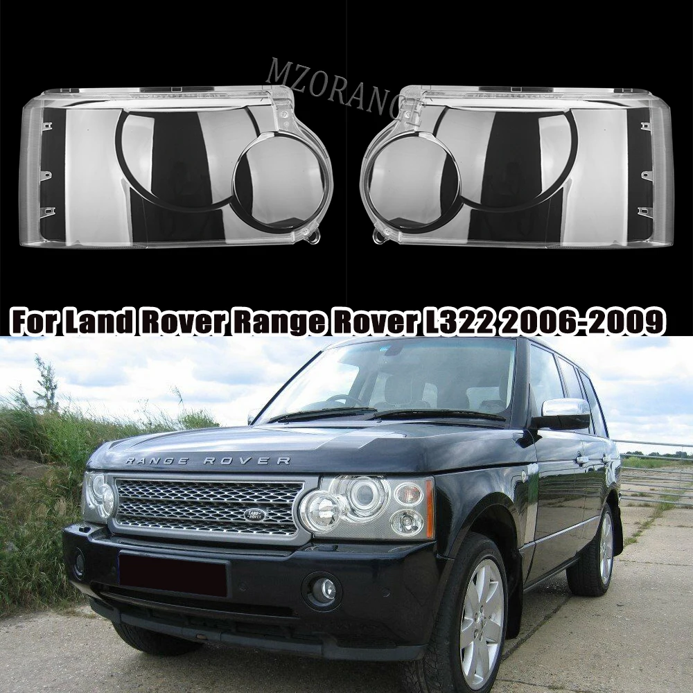 Osłona reflektora samochodowego do Land Rover Range Rover 2005 2006 2007 2008 2009 Osłona reflektora Klosz reflektora Ramka soczewki Akcesoria