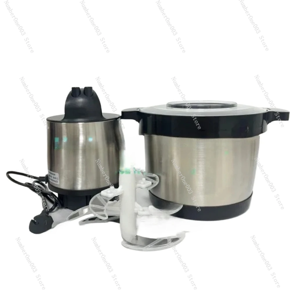 آلة قصف يام بلانتين كسافا من الفولاذ المقاوم للصدأ لصانع فوفو أدوات المطبخ المنزلية الأفريقية 6L