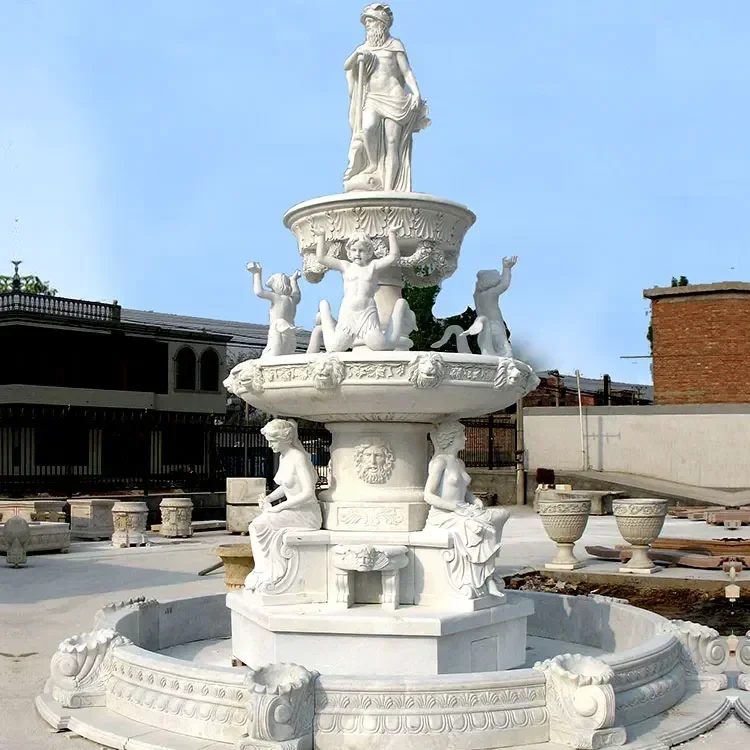 Customized Famous Marble Statue Fountain