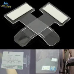 Disabled Car Parking Titular do bilhete, Auto Fixador, Clipe, Bill Card Holder, Monte, Pára-brisas, Uso Home, Estilo de carro