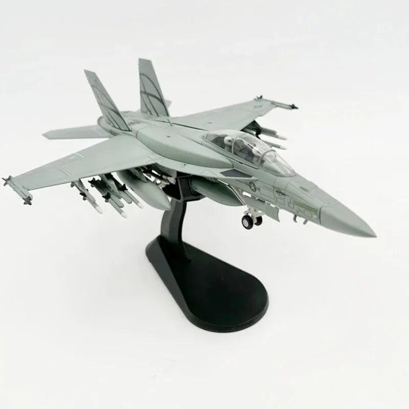 1/72 Scale Model Toys F18 F-18 Supper F/A-18 BLOCK III Fighter US Navy Carrier-based Aircraft Diecast Metal Plane Model Toy