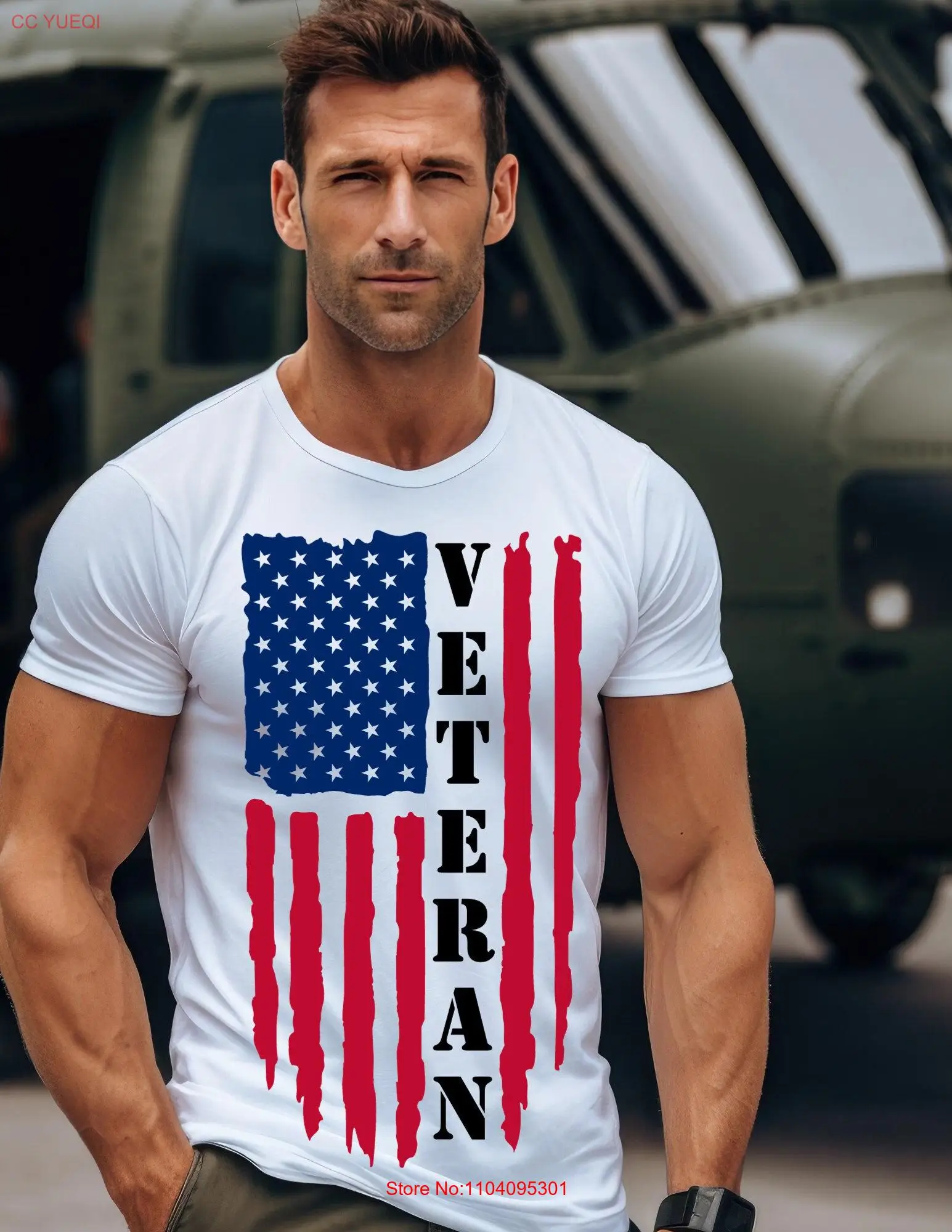 

Футболка «Ветеран» «Мое время в униформе больше, но бы никогда не заканчивается» с длинными или короткими рукавами