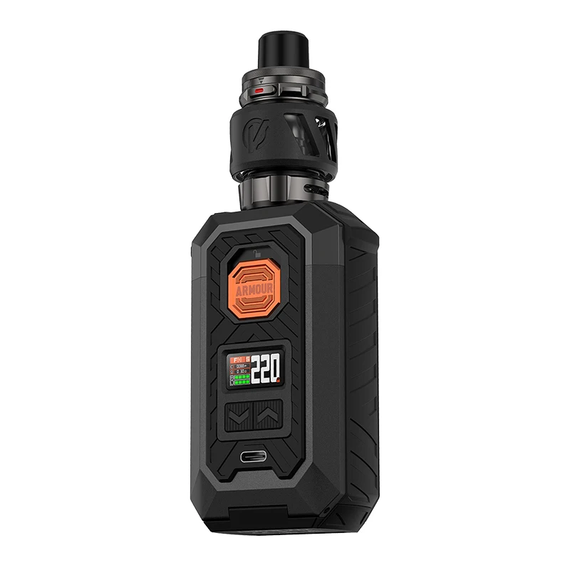 Original Vaporesso ARMOUR MAX Kit 220W Box MOD Vape and 8ml iTANK 2 Fit GTi Mesh Coil Electronic Cigarette 18650/21700 Vaporizer