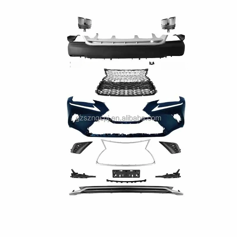 

Grille Front Bumper Body Kit Rear Lip Facelift Intake Grille Automotive Exterior Accessories