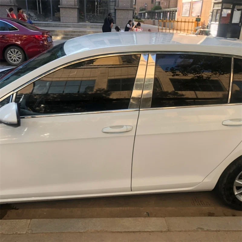 

WELKINRY для Volkswagen VW Golf 7 7,5 VII Mk7 7-го поколения 2013-2020, окно двери автомобиля, центральная средняя стойка B, отделка стойки