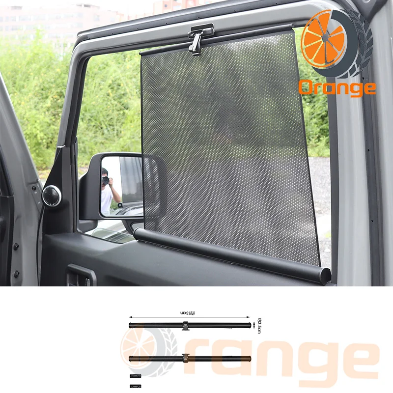 

Выдвижная солнцезащитная шторка на боковые окна автомобиля для Suzuki Jimny 3-дверный/5-дверный 2019-2025, автомобильные аксессуары