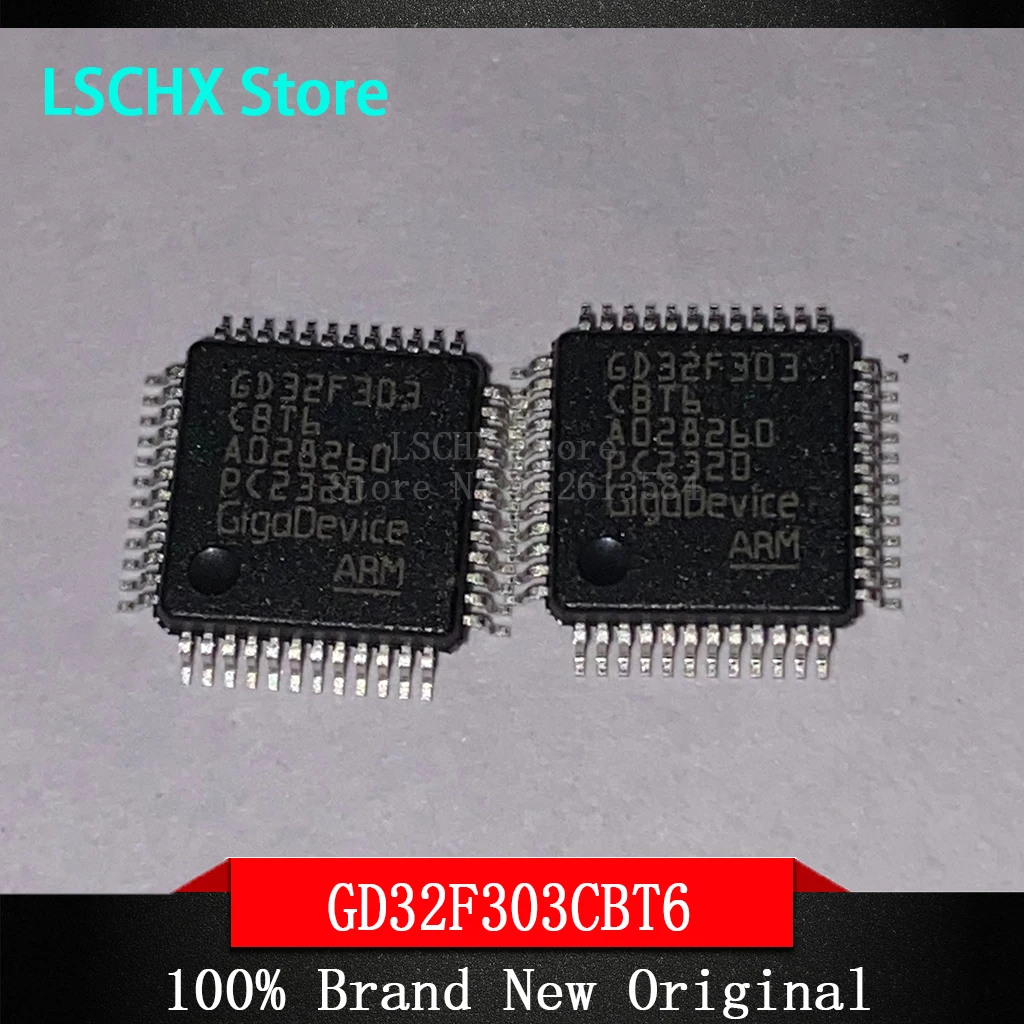 5PCS GD32F303CBT6 GD32F303RCT6 GD32F303RET6 GD32F303CCT6 GD32F303VET6 GD32F303RGT6 CGT6 ZET6 VGT6 VCT6 CET6 ZKT6 ZGT6 VBT6 RBT6