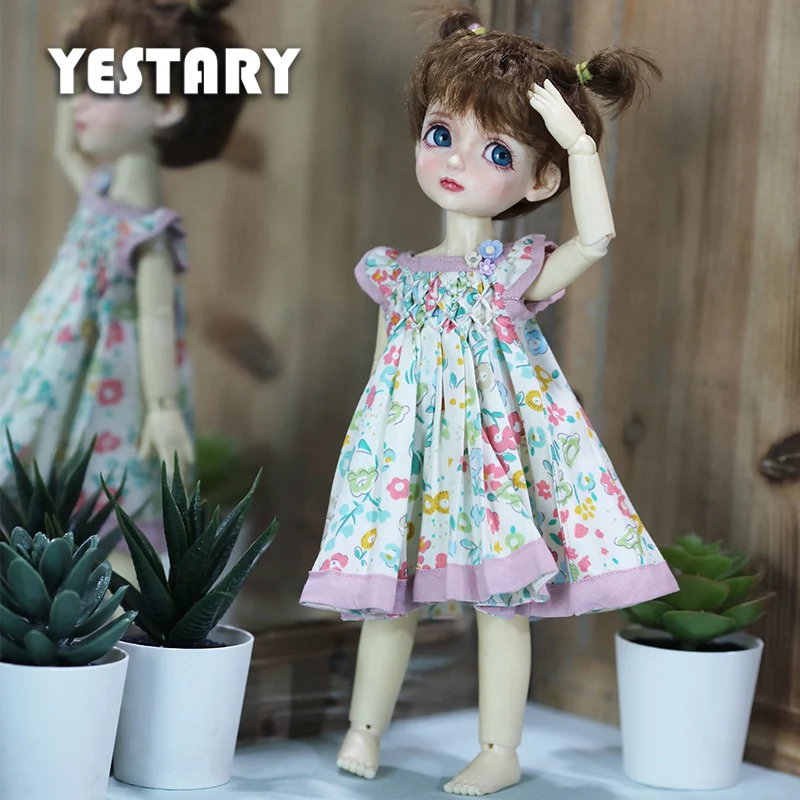 YESTARY OB24 BJD Blythe Doll Accessories Clothes 1/4 1/6 ob27 DIY Material Pack Dolls Clothes Purple Sets For Girl Birthday Gift