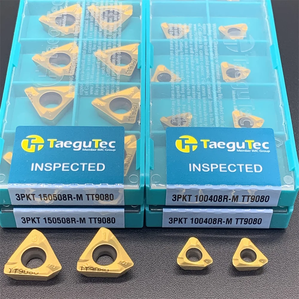 3PKT100408R-M TT9080 3PKT150508R-M TT9080 high quality carbide CNC milling inserts indexable turning inserts 3PKT100408R-M