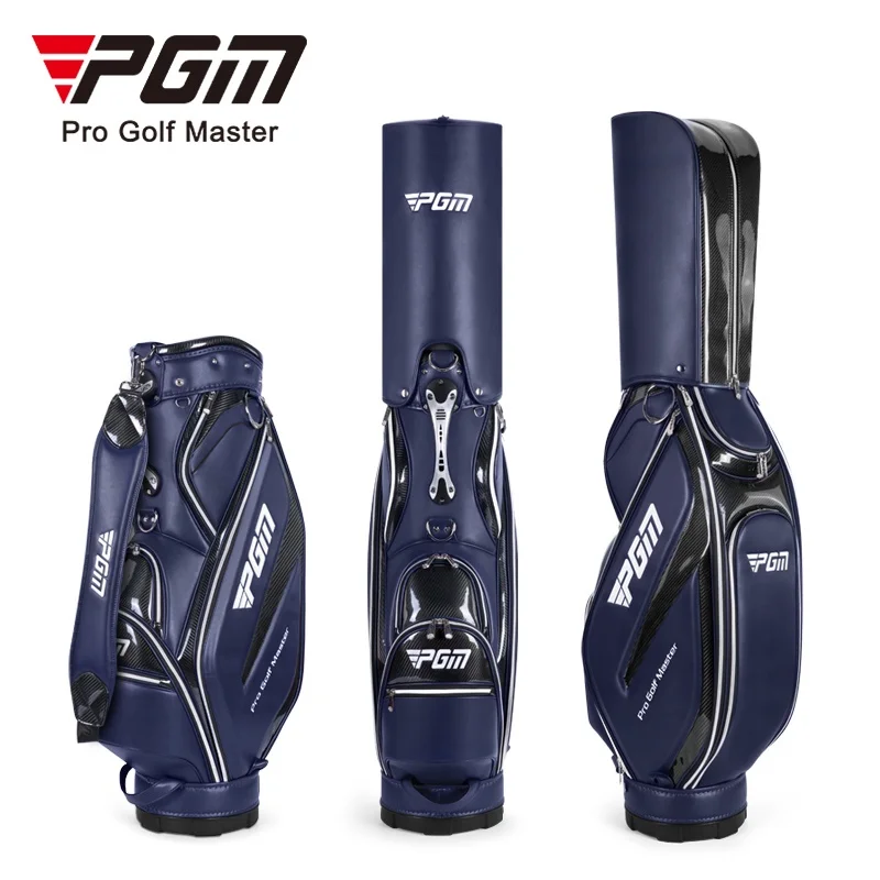 

PGM Standard Ball Package Waterproof Microfiber Leather Men Golf Bags with Separate Water Bottle Shoe Storage Area