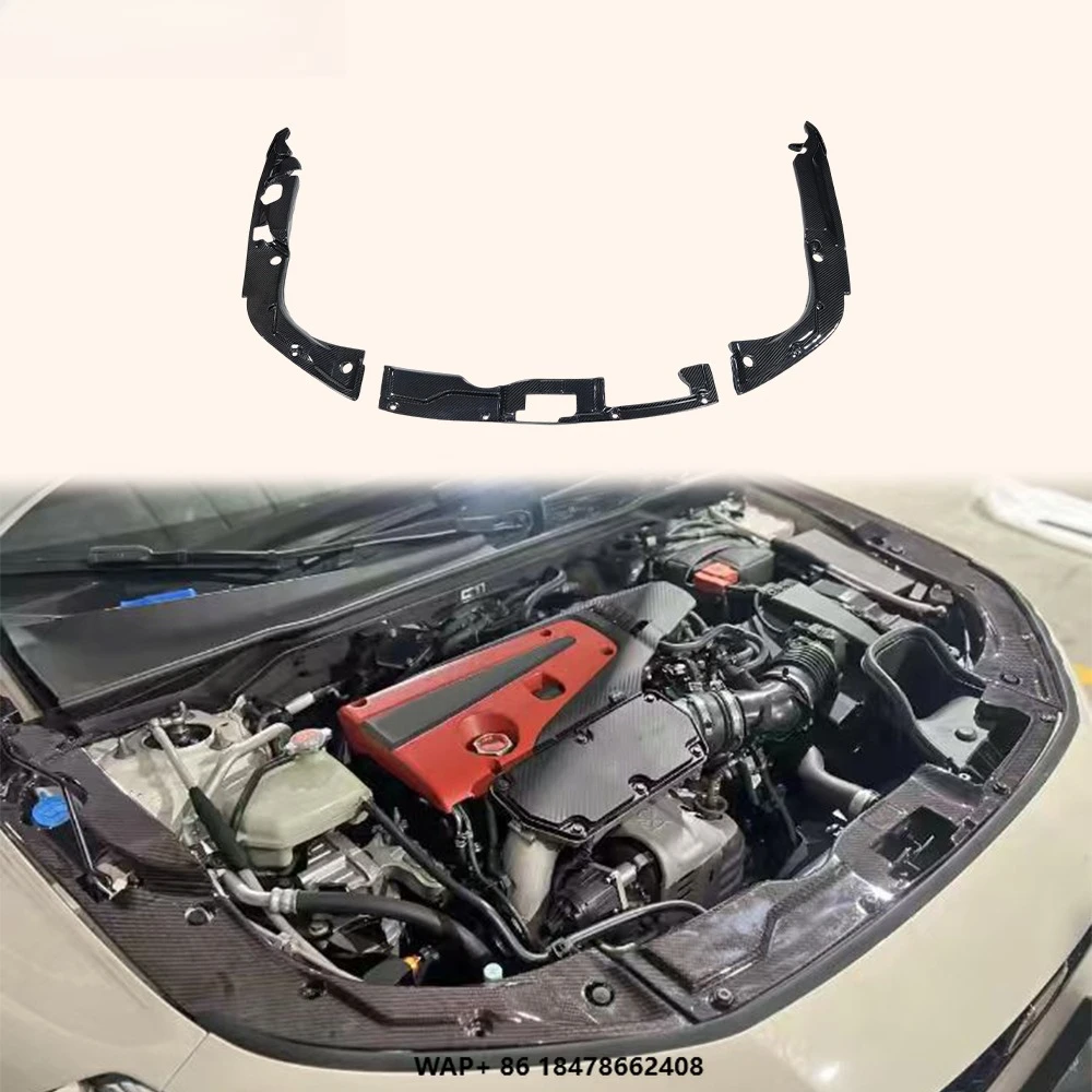 

For Type R FL5 23-24 Dry Carbon OE Style Engine Cooling Slam Panel