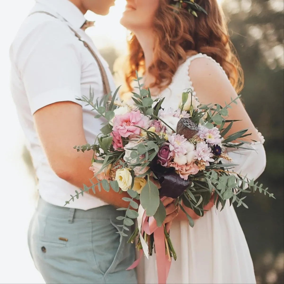 10/20pcs Artificial Eucalyptus Leaves Stems DIY Bouquets Floral Arrangement Green Plants Living Room Decor Bride Wedding Decor