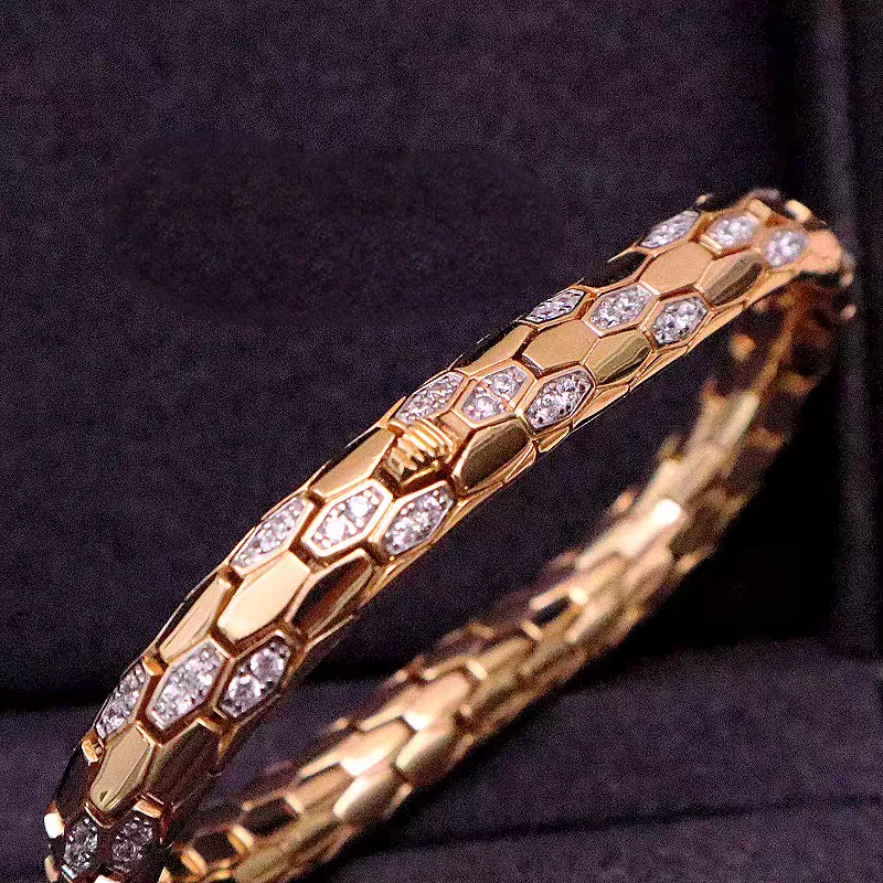 ARIGAYA 925 فضة 5A مكعب زركونيا مطلية بالذهب سوار الحفلات مصمم الأزياء والمجوهرات للنساء