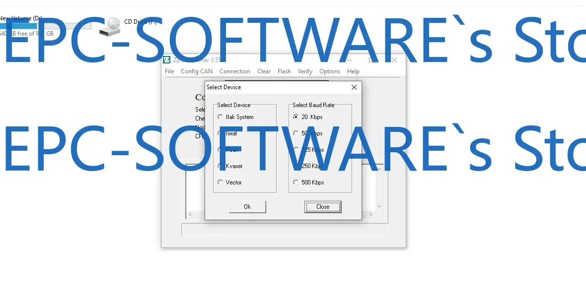 

EPC-OFTWARE ZAPI Can Flasher 0,55