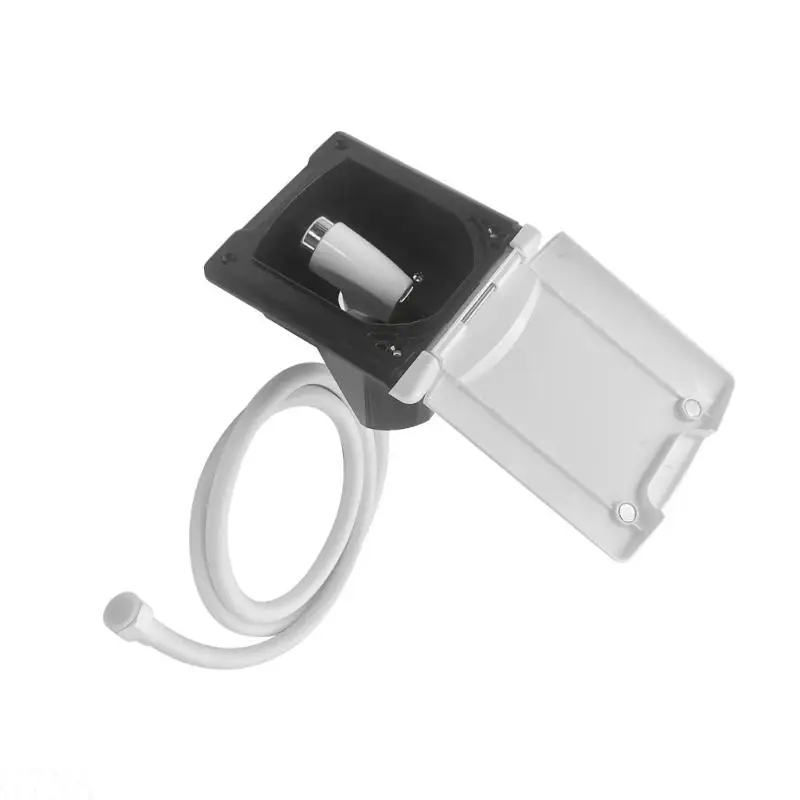 G7NA Water Cover Shower Box For Campers And Boats With Large Cover Fastener ABS Construction