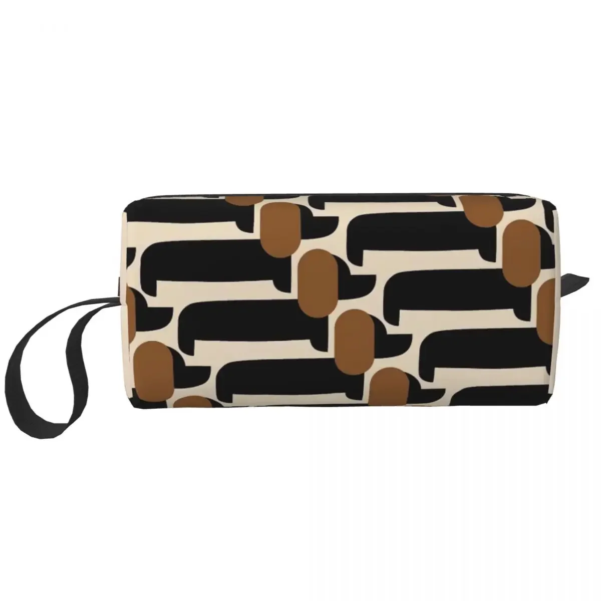 Custom Brow Dog Show Patten Travel Toiletry Bag Women Orla Kiely Makeup Cosmetic Organizer Beauty Storage Bags Dopp Kit Case Box