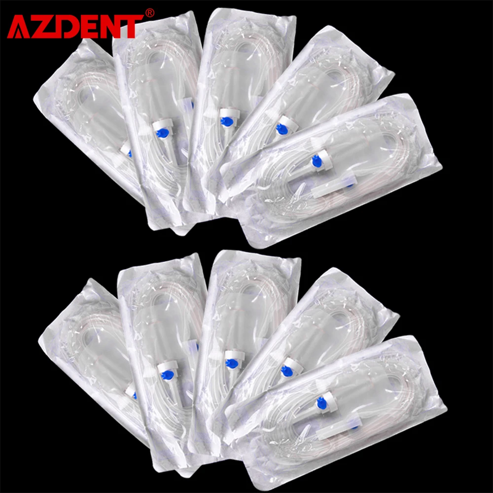 A Type Fit for NSK Dental Implant Surgical Flushing Pipe Irrigation Tubing Set Dental Water Pipe Transparent Disposable Tube