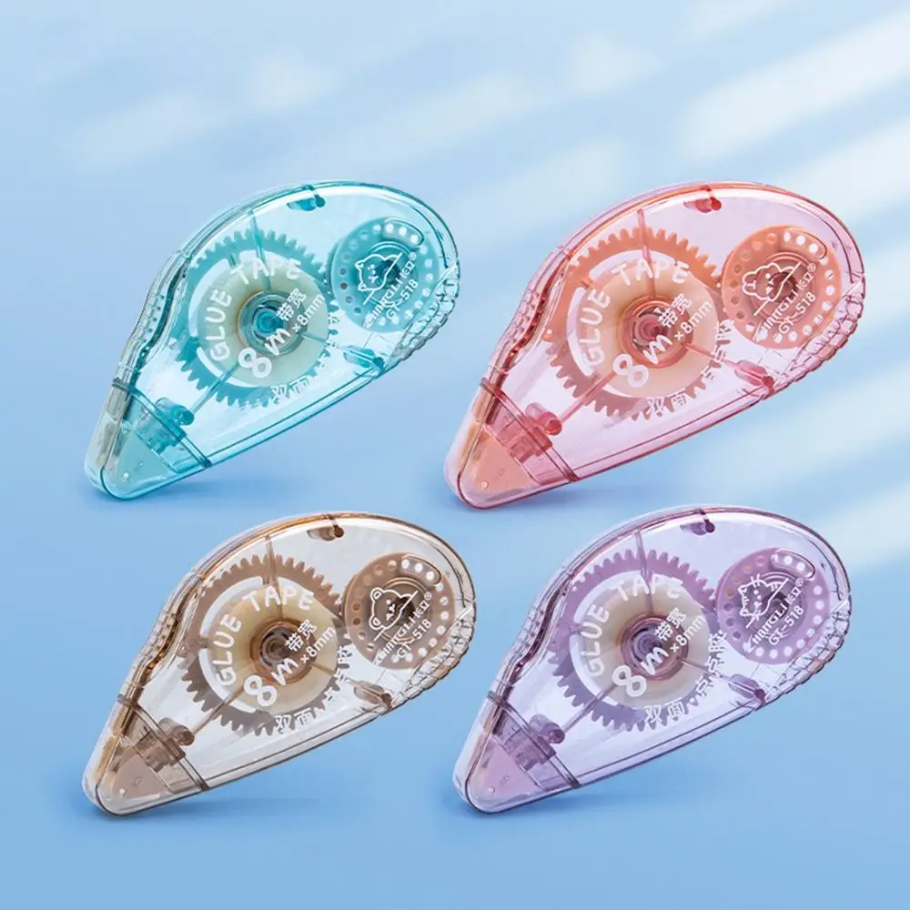 Scrapbooking School Supplies Diary Journal DIY Craft Supplies Dot Glue Roller Tapes DIY Stationery Double Sided Adhesive Tape