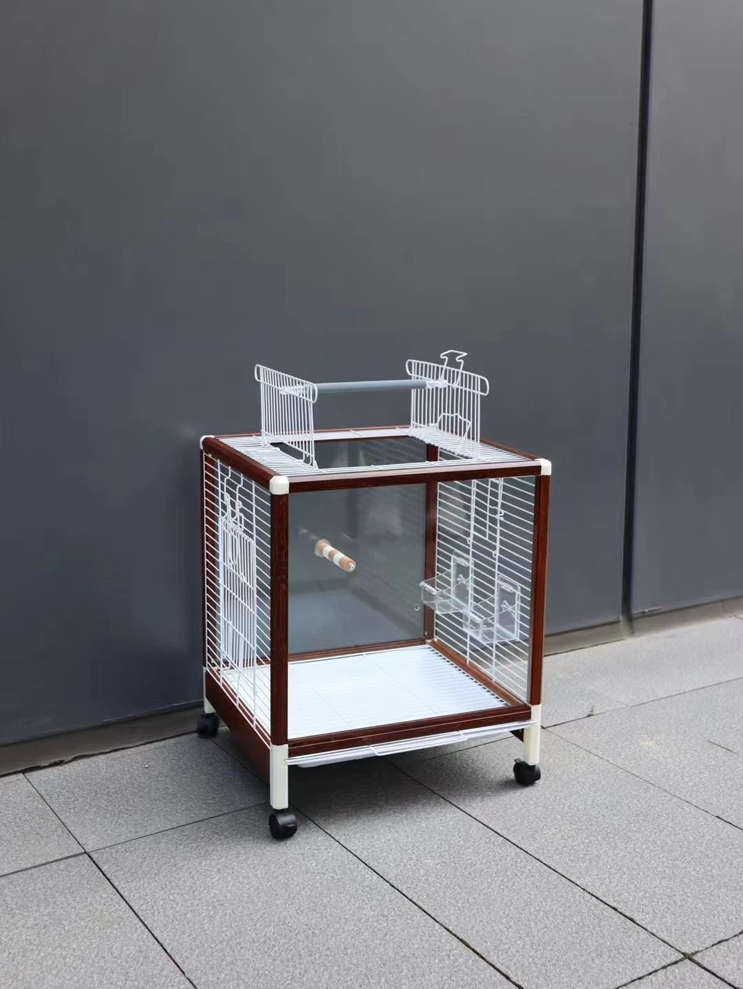 

Оптовая продажа, высококачественная китайская клетка для разведения попугаев, уличный сетчатый дом с наборами аксессуаров, металлическая большая клетка для птиц на продажу