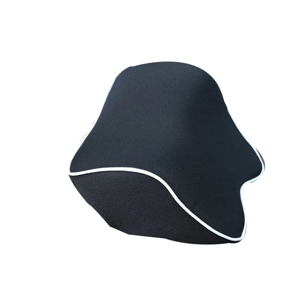 

Dual-Use Memory Foam Neck Seat Headrest Cushion U-Shaped Support For Waist Backrest Auto Vehicle Black White Brim Back Seat