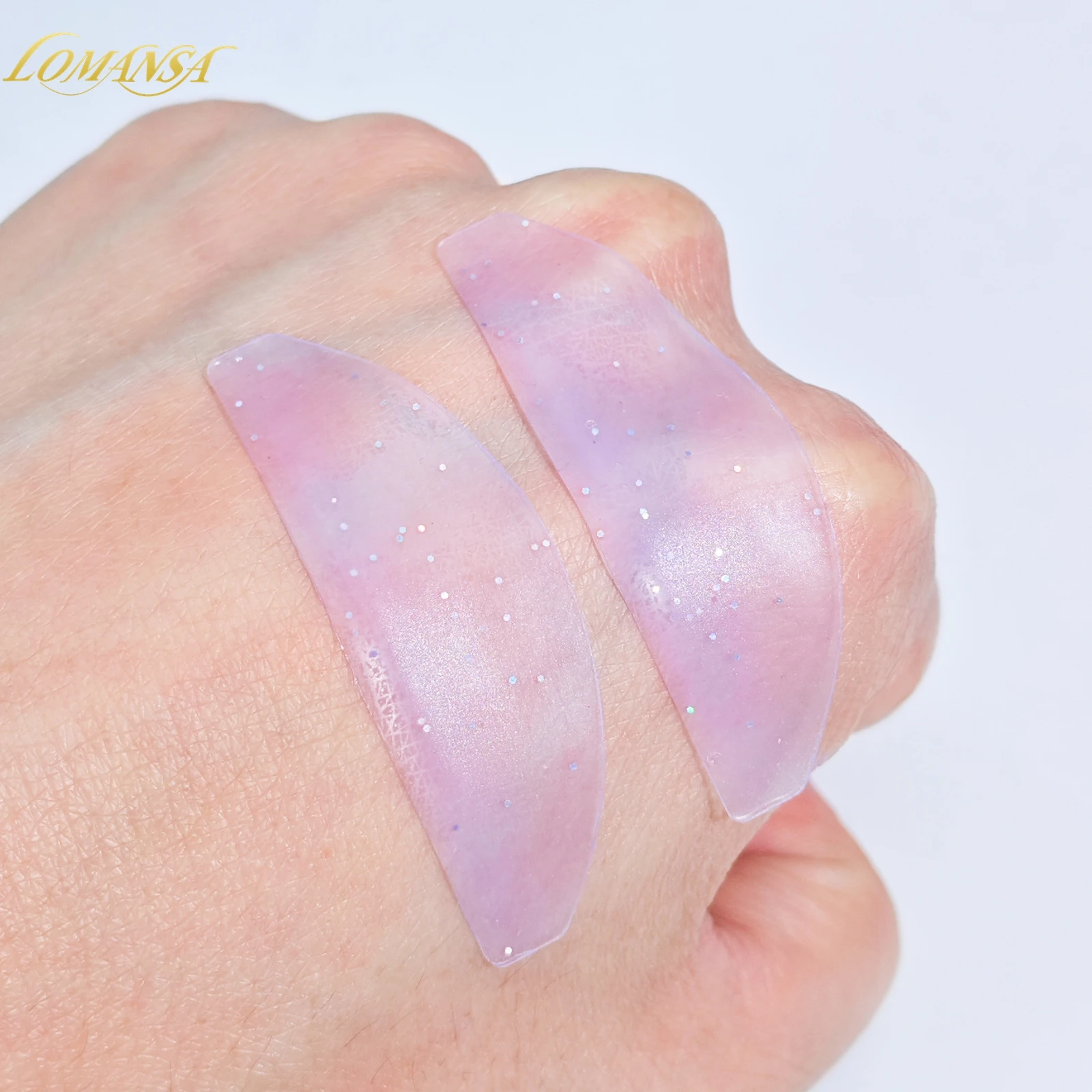 Lomansa 2 Stück Koreanische Wimpernlifting-Pads Flache Silikon-Pads für Dauerwellen-Lotion Nr. 1 Wimpern-Weichmacher-Pads Make-up-Tool – Detail 17