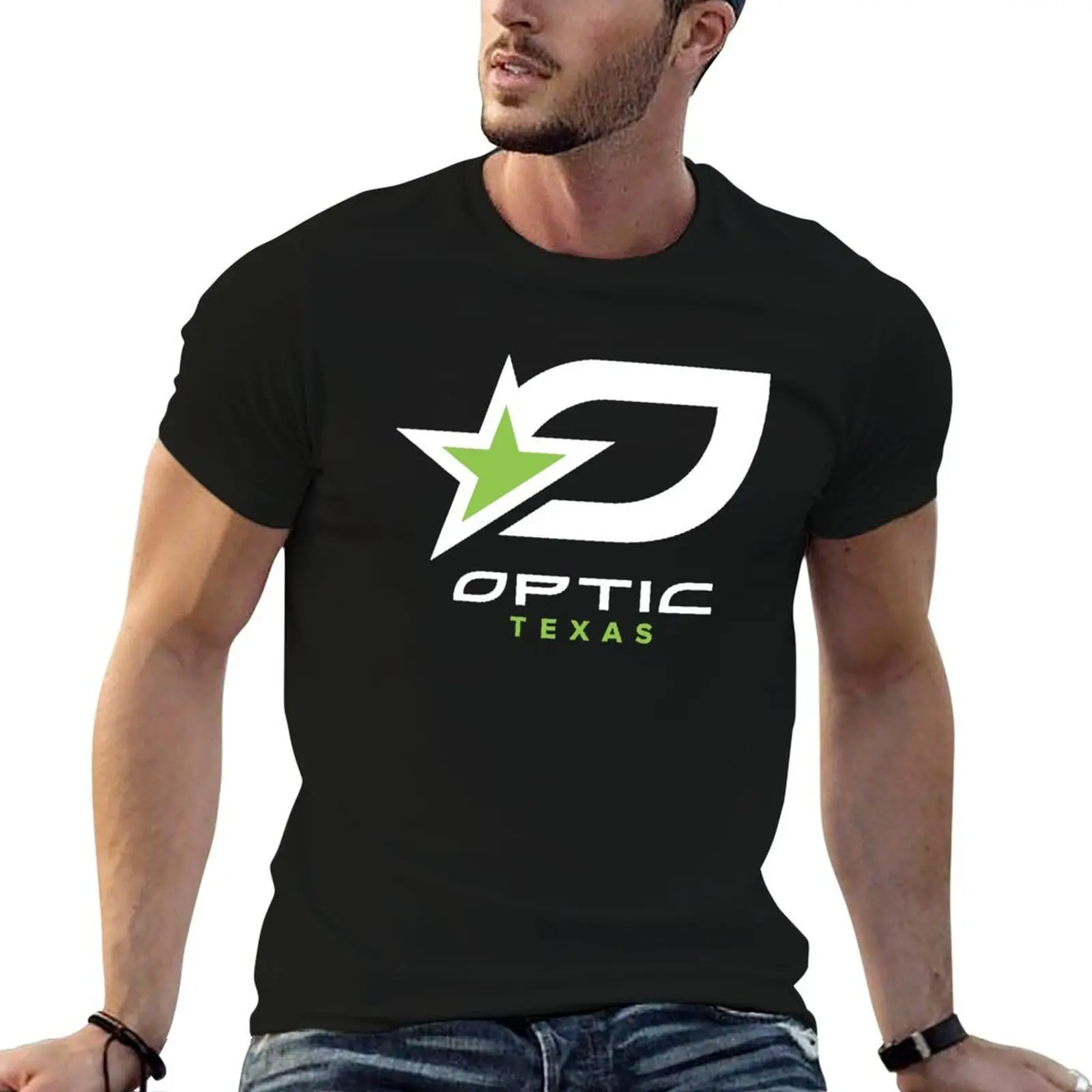 OpTic Texas Logo T-Shirt basketball graphic tees summer clothes clothes for men