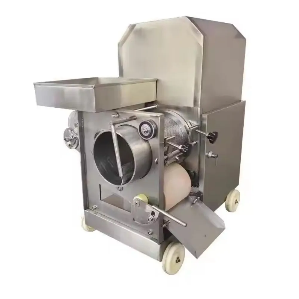 Automatic Industrial Fish Meat Separator & Demolding Machine - Gear Core Component for Seafood Processing in Food Factory