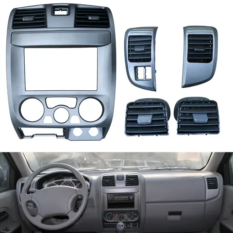 Grille d'aération pour Great Wall Wingle 3/5, panneau de cadre pour Isuzu D-Max MU-X, pour Chevrolet, pour GMC, climatisation, tableau de bord
