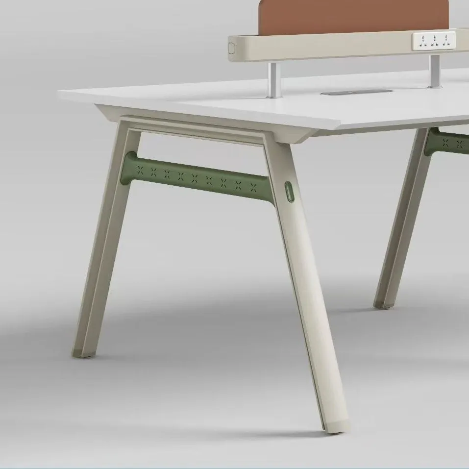 High-quality desk leg bracket single support A-shaped wrought iron table foot