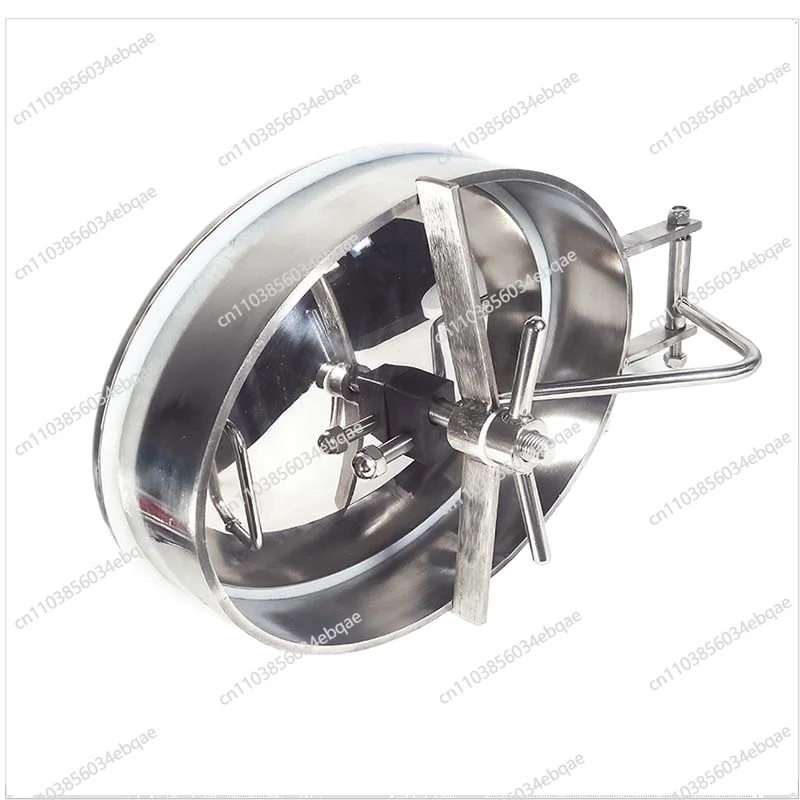 304/316 stainless steel inner opening oval manhole cover sanitary normal pressure manhole pressure tank cover quick opening