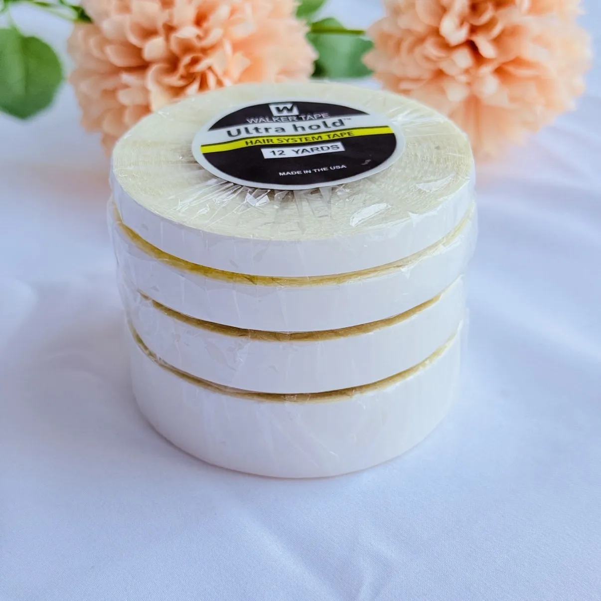 الدانتيل الباروكة الشريط الغراء لوصلات الشعر الترا عقد لاصق الغراء للشعر المستعار 12 ياردة الدانتيل الباروكة الغراء نظام الشعر الشريط ل Tou