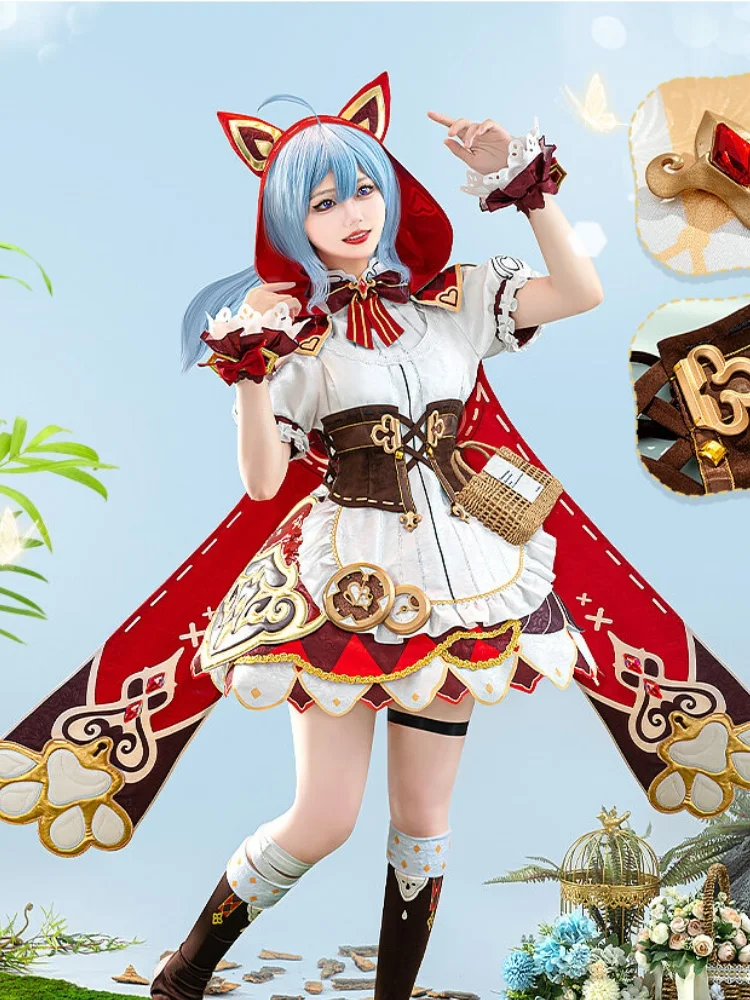 

Vivi-Cos Anime Game Honkai Impact 3 Griso Ceremonial Dress cute exquisite Halloween Carnival Role CosPlay Costume Complete Set