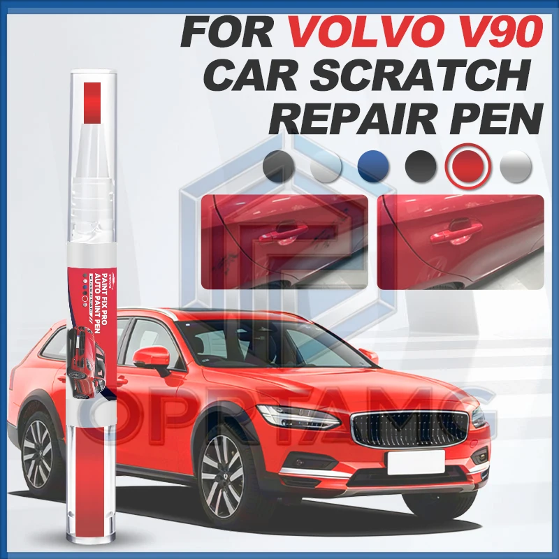 

Автомобильные аксессуары для VOLVO V90 2016-2025: Ручка-корректор P3 SPA для ремонта лакокрасочного покрытия, удаления царапин, DIY, черный/белый
