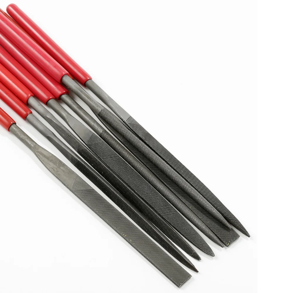 Diamond File Set Mini Precision Wood Rasp File M3 M4 M5 Metal Needle File Set Polishing Carving Hand Tool Set DIY Model Making