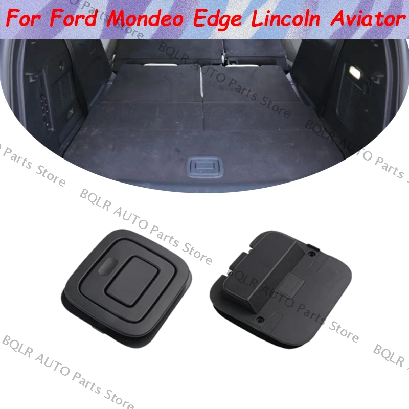 

For Ford Mondeo Edge Lincoln Aviator Car Rear Trunk Liner Cargo Boot Carpet Mat Handle Cover Trunk Inner Handle