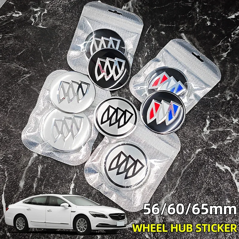 

4 шт. 56 мм 60 мм 65 мм наклейки-заглушки на центральные колпачки дисков для Buick Park Avenue, Royaum, Enclave, Encore, Regal, Verano, Excelle