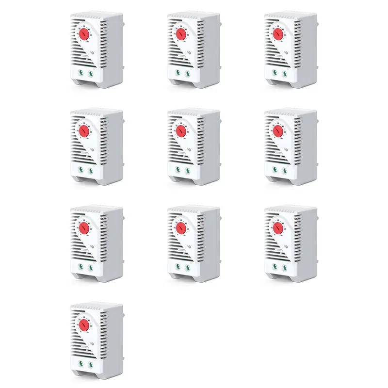 AB42-10X Temperature Controller Mechanical Switch NO NC 0-60℃ Cabinet Thermostat And Humidity Control AC 250V 10A KTO011