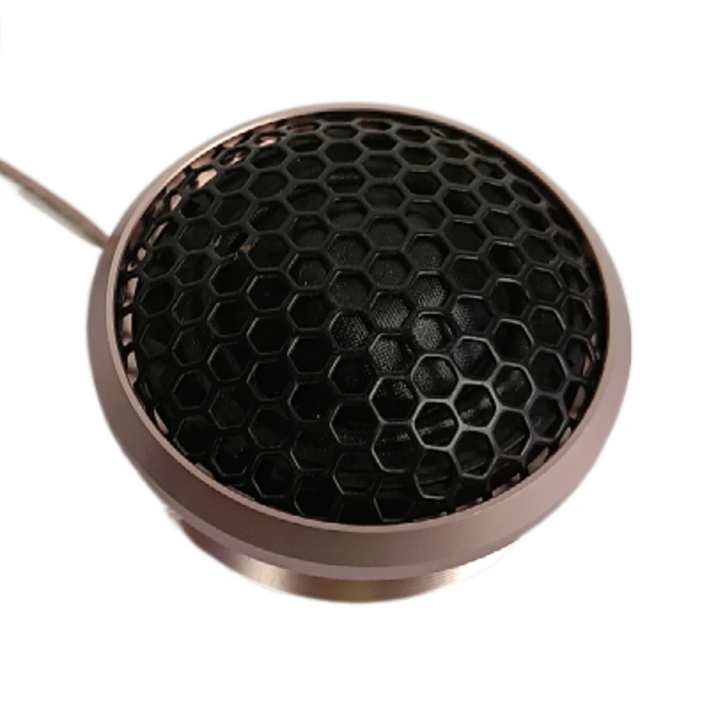 2 Inch Aluminum Shell 4Ω RMS Power 20W 92DB 1200 Hz--30KHz 28mm-Voice coil Neodymium-magnet Car Audio Tweeter Speaker With Grill