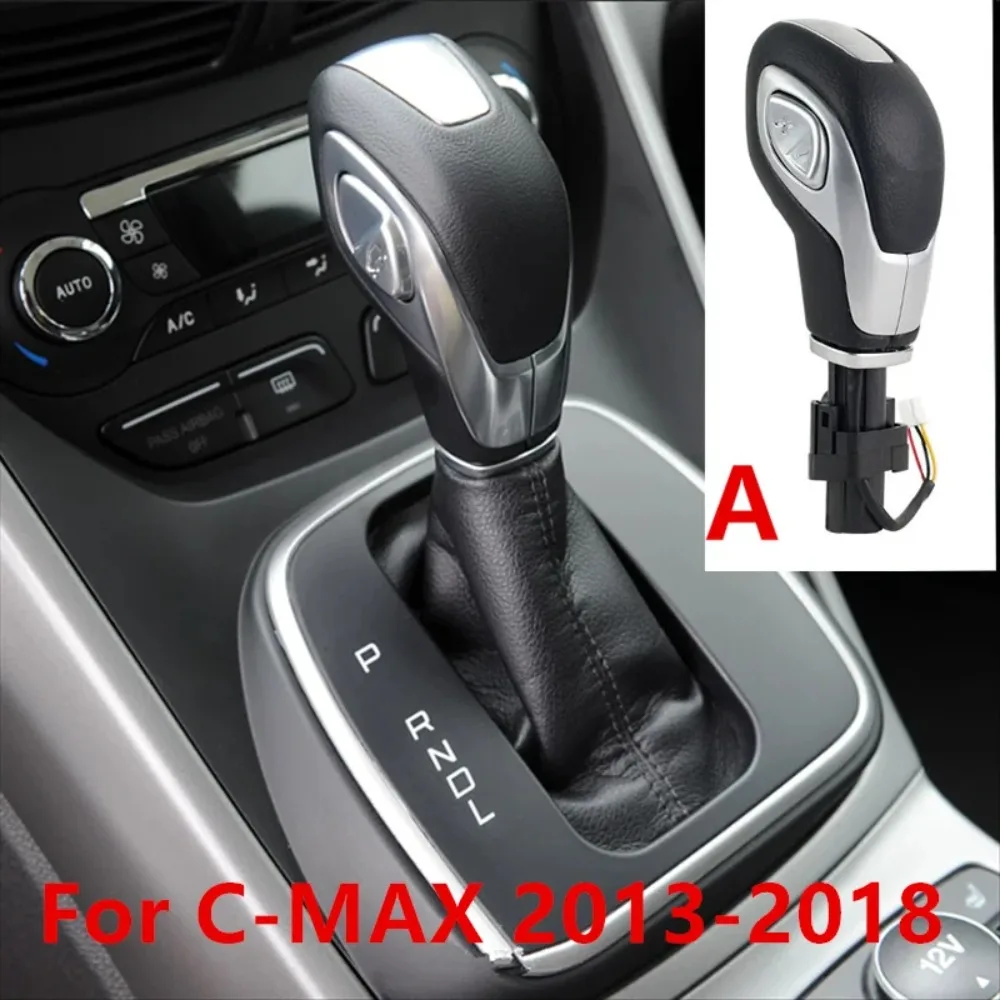 Car Automatic Shiter Lever Handle Ball Gear Shift Knob For Ford Fusion C-Max Galaxy Transit 2015 2016 2017 2018