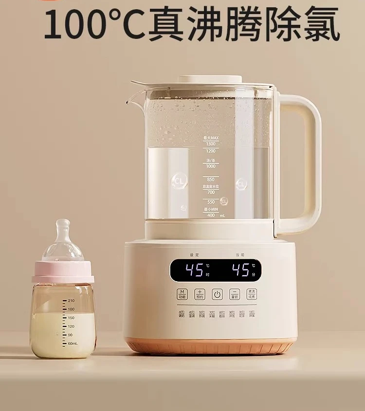 Baby thermostatic milk conditioner Household intelligent thermal insulation kettle Boiling water and flushing milk Electric